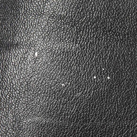 Celine Black/White Leopard Jute Bi-Color Vertical Cabas Bag - Picture 6 of 12